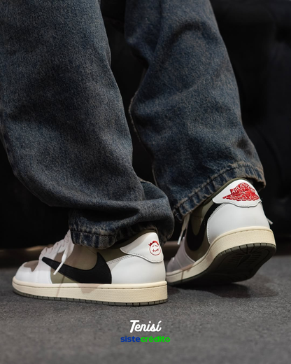 Air Jordan 1 Low OG x Travis Scott – Medium Olive