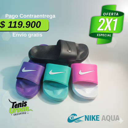 🌊 2X1  OFERTA LIMITADA SANDALIAS NIKE AQUA