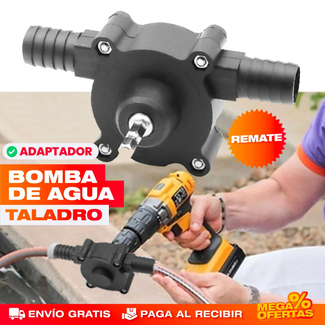 PowerPump™ – Convertidor de Taladro a Bomba de Agua