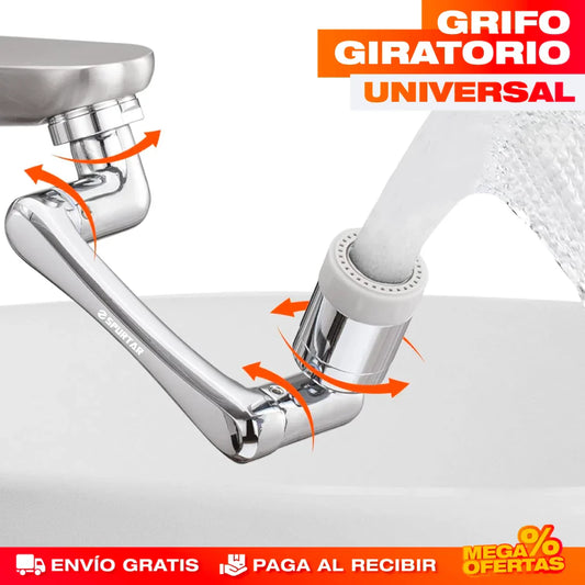 Grifo Universal con Extensión Giratoria