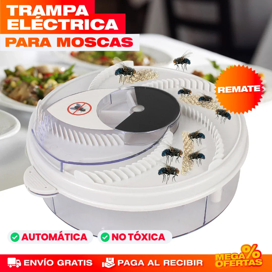 Trampa Eléctrica para Moscas – Antiplagas