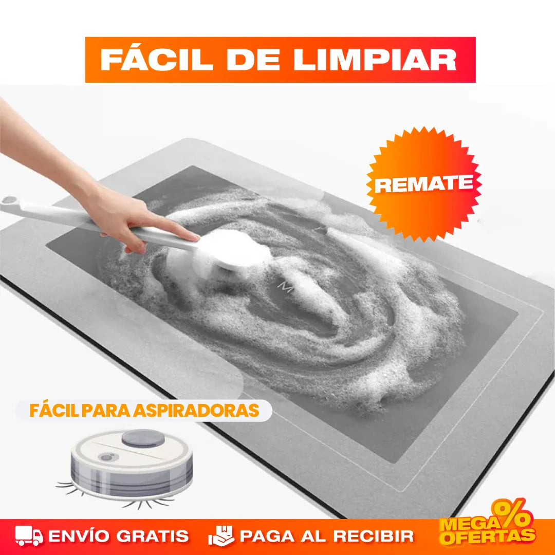Alfombras Antideslizantes Súper Absorbentes para Cocina y Baño – Combo x2