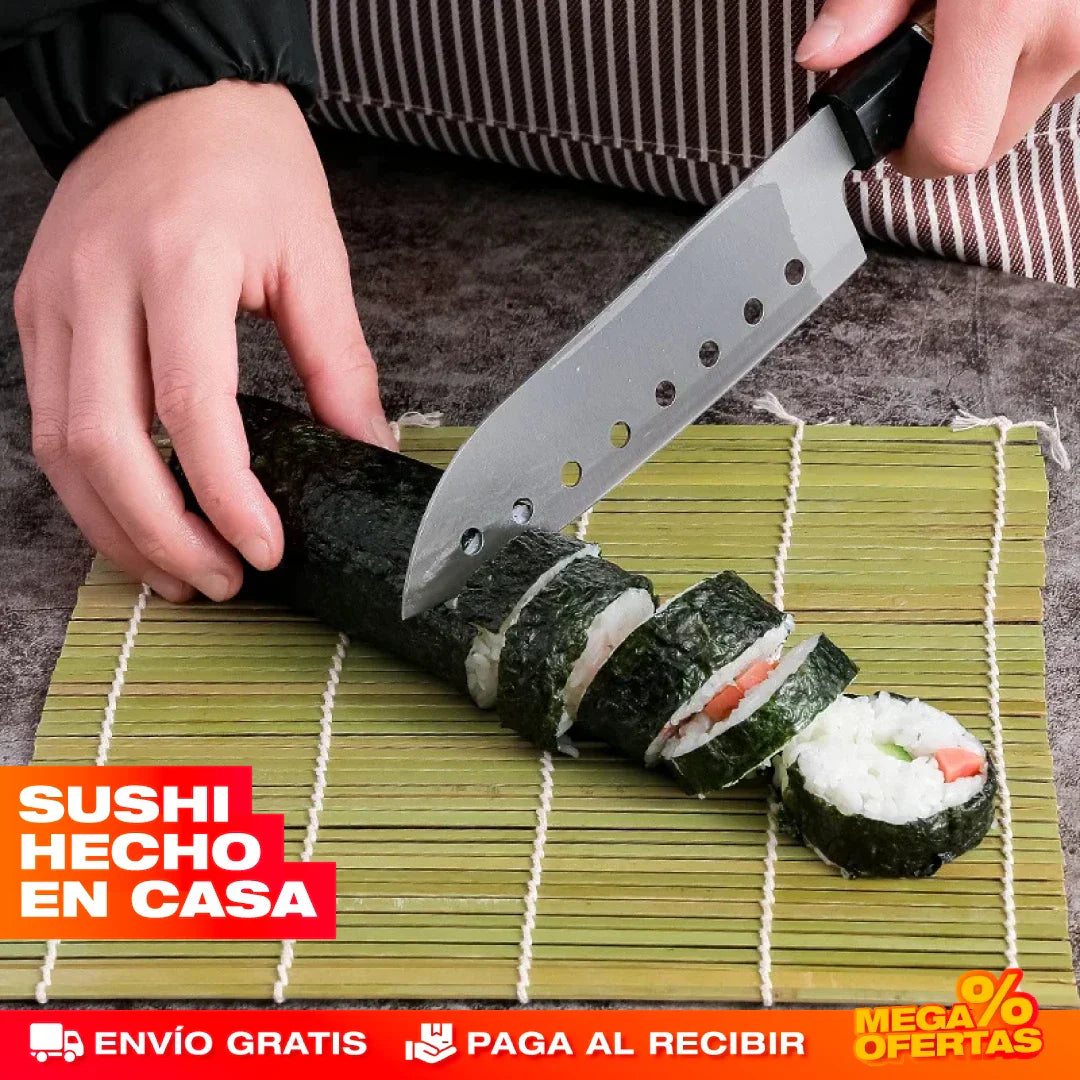 Molde Cilíndrico para Hacer Sushi en Casa