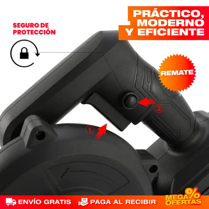 Soplador y Aspirador Portátil Inalámbrico
