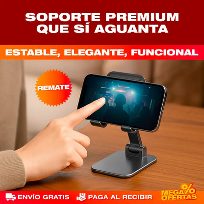FlexHold™ – Soporte 360° para Superficies Planas