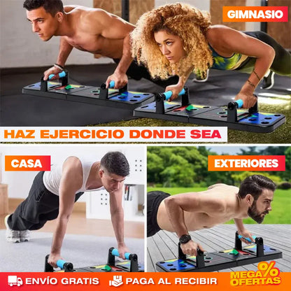 Tabla de Flexiones 9 en 1 – Gimnasio en Casa