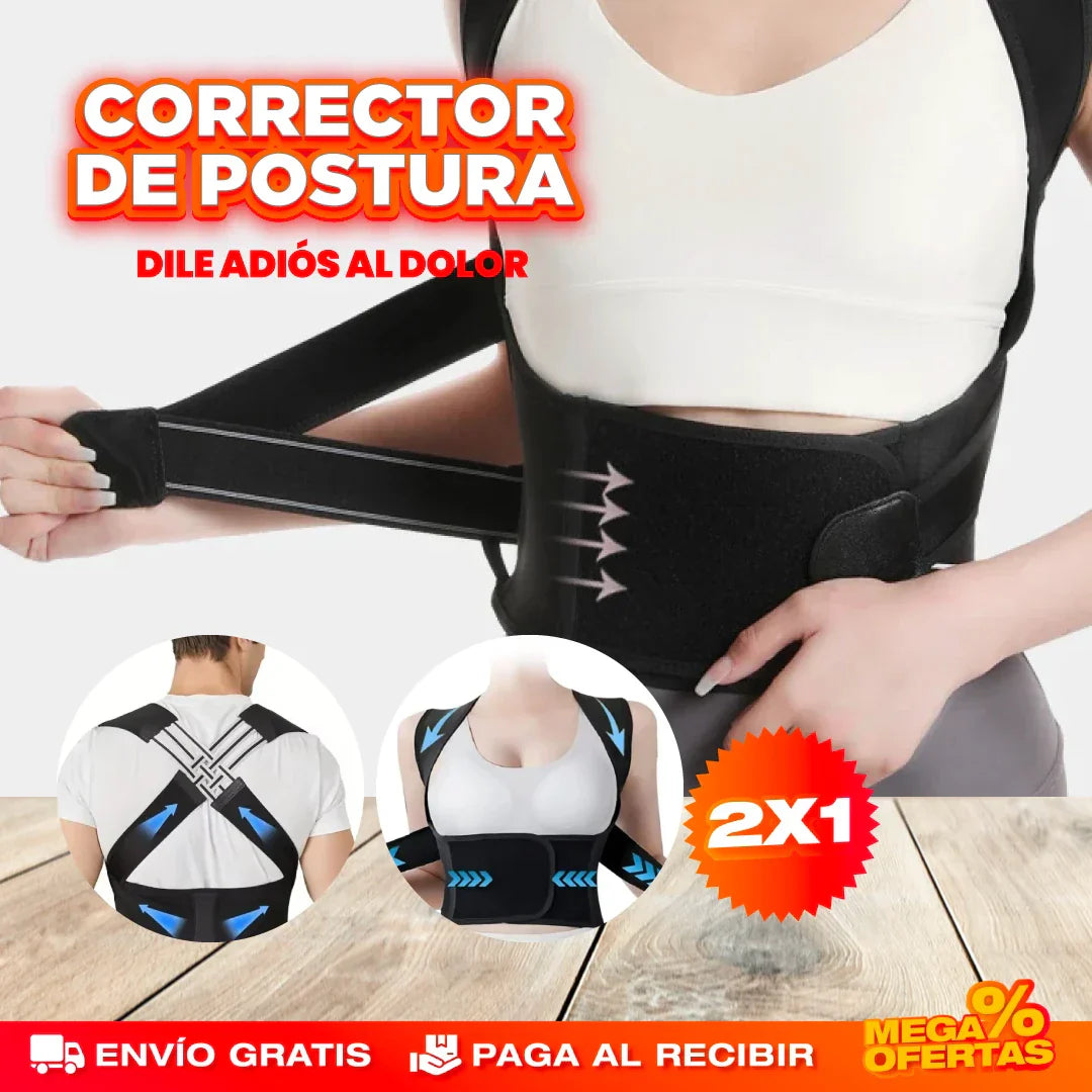 Corrector de Postura Ajustable – Promo 2x1