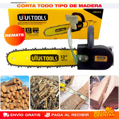 Adaptador de Pulidora a Sierra Eléctrica