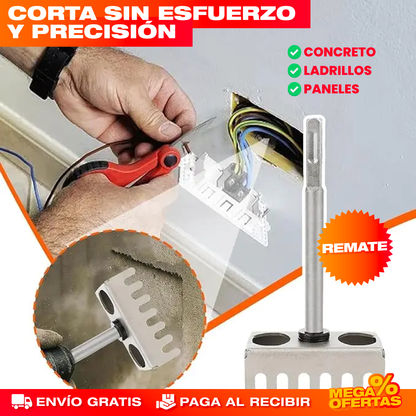 Broca Hard Hole para Cortes Cuadrados – Promo 2x1