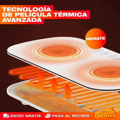 Bandeja Calefactora Eléctrica para Servir