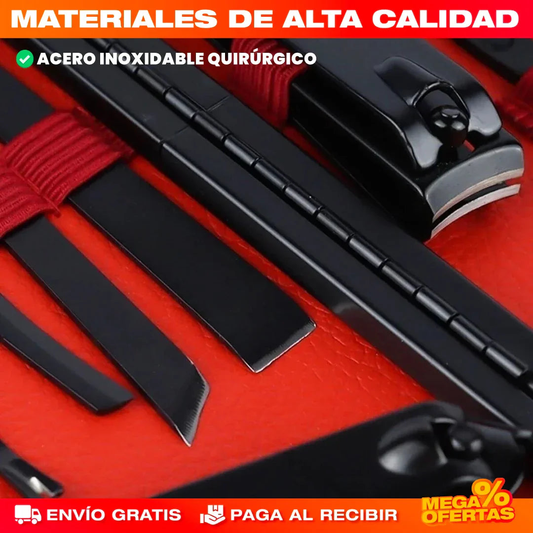 Kit Cortaúñas Alta Gama – 23 Piezas