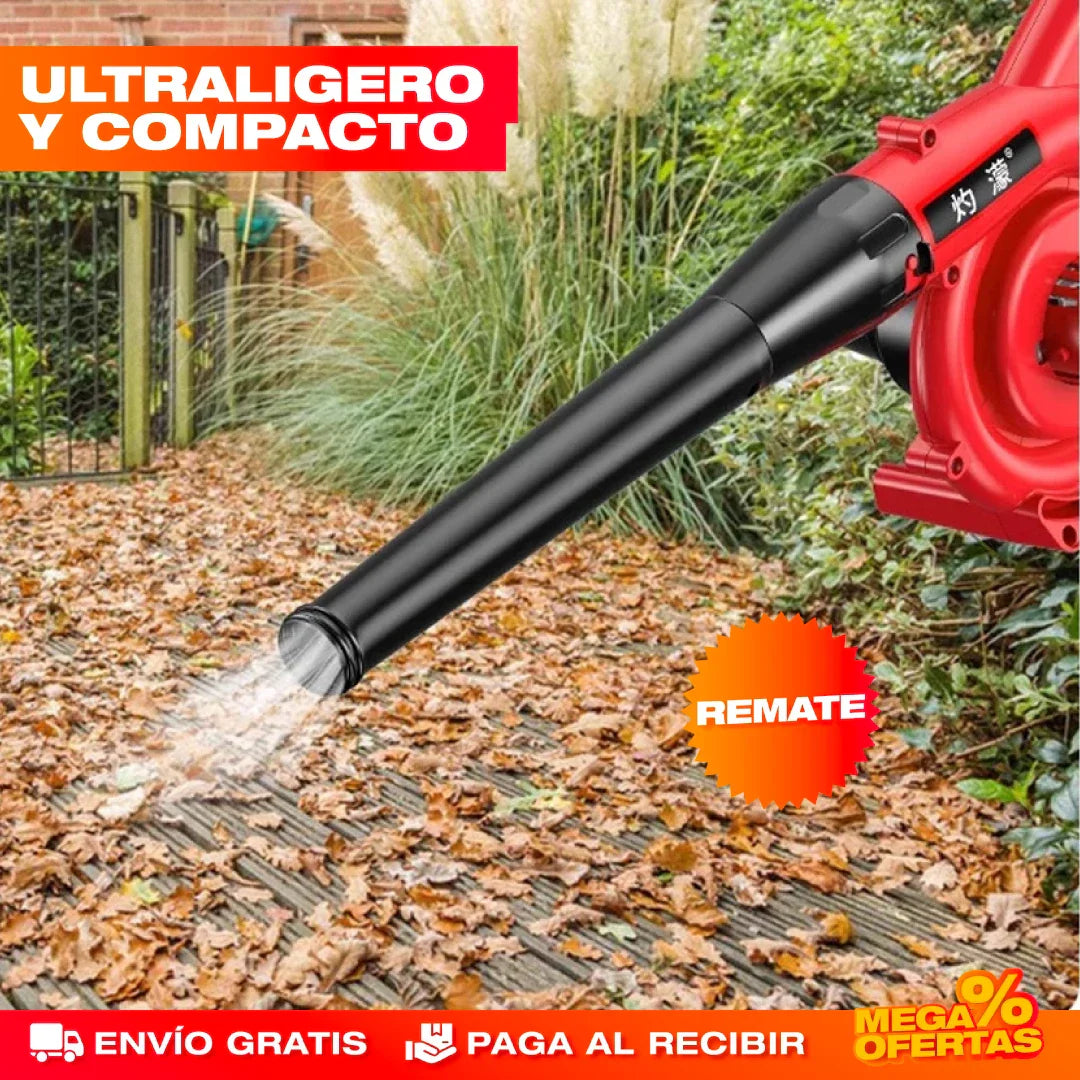 Soplador y Aspirador Portátil Inalámbrico