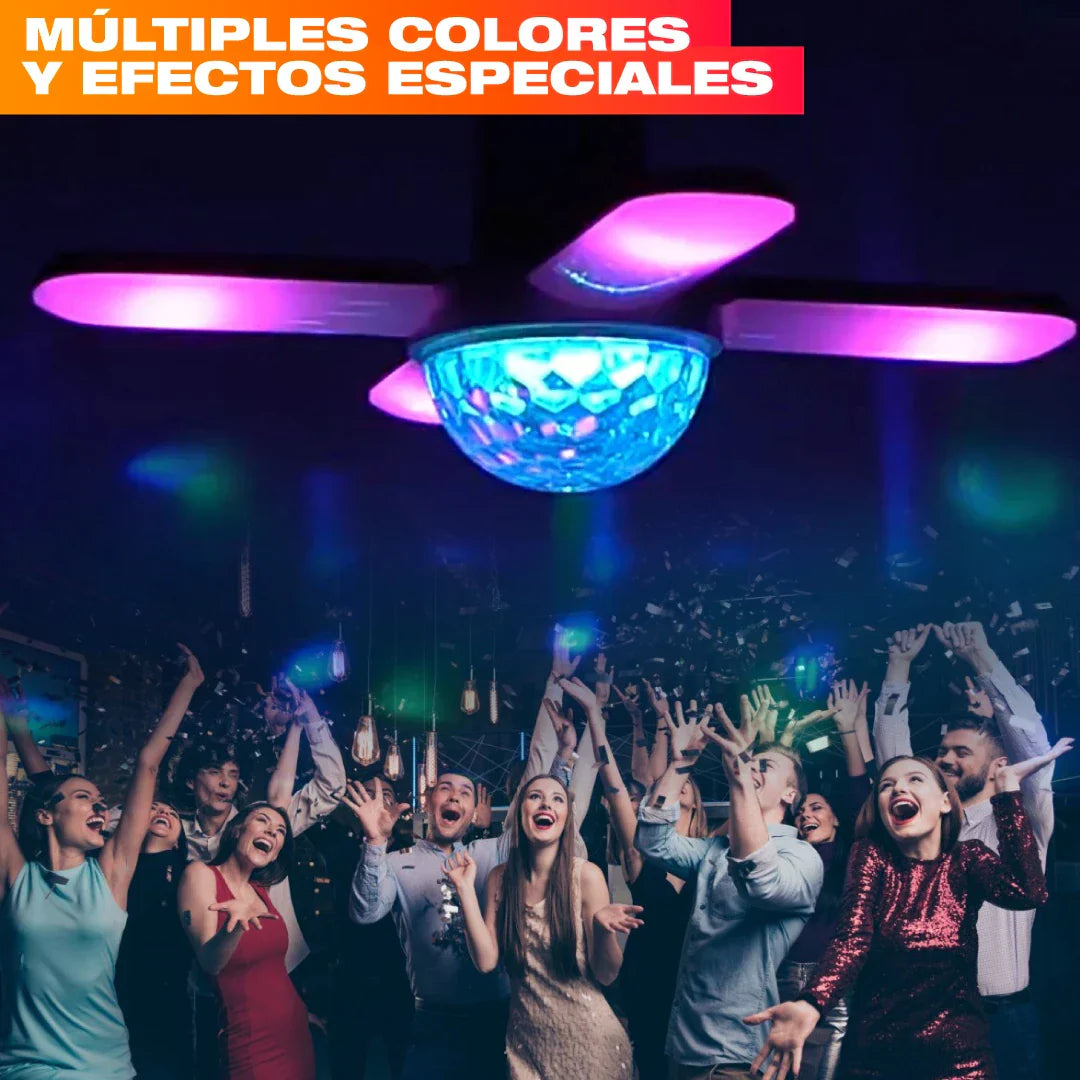 Bombilla LED Colorida y Parlante Bluetooth