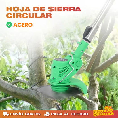 Cortadora Podadora de Césped Recargable