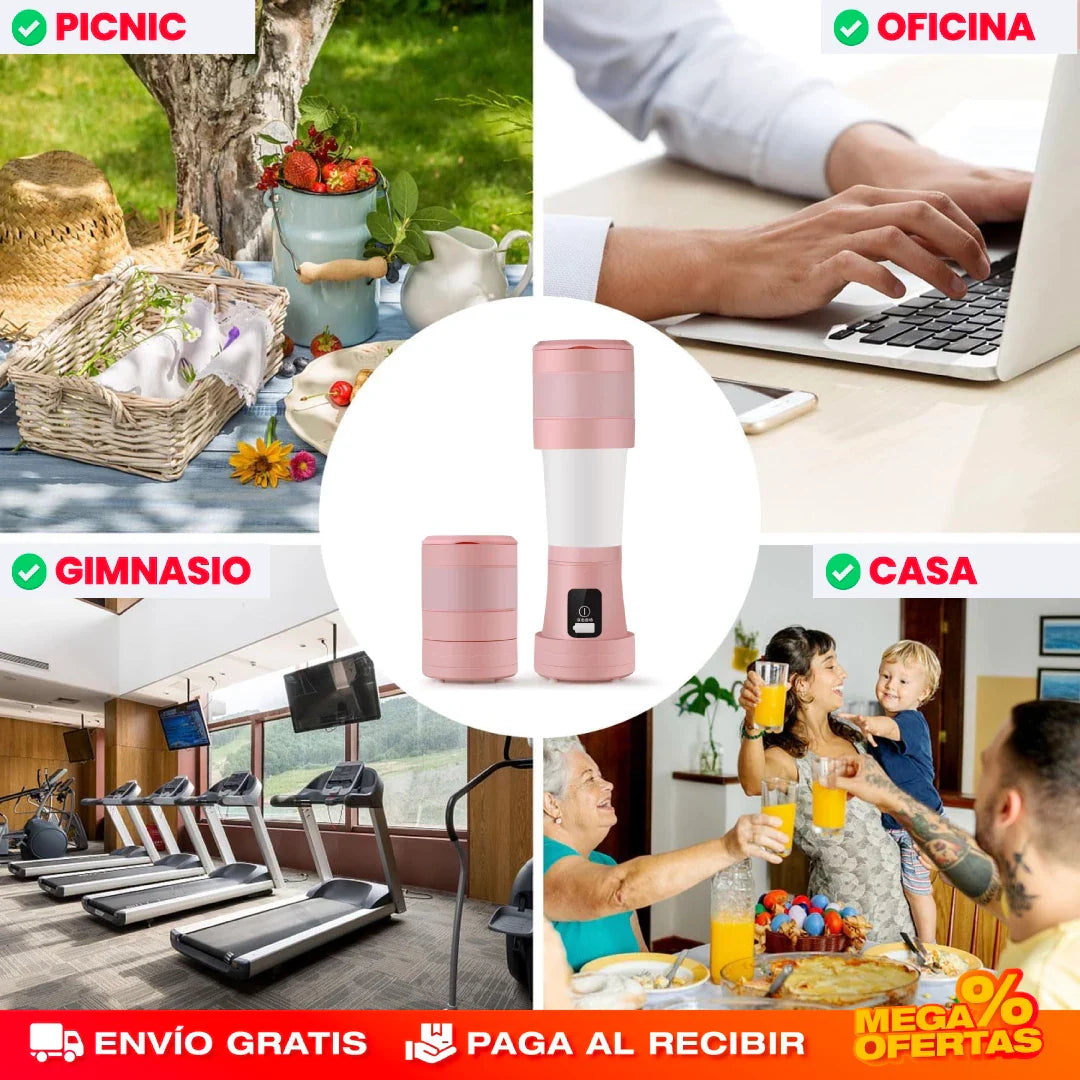 Mini Licuadora Plegable Portátil