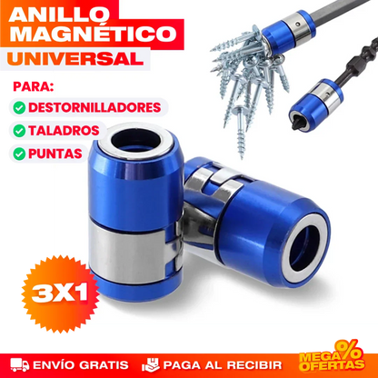 Anillo Magnético para Destornillador – Promo 3x1