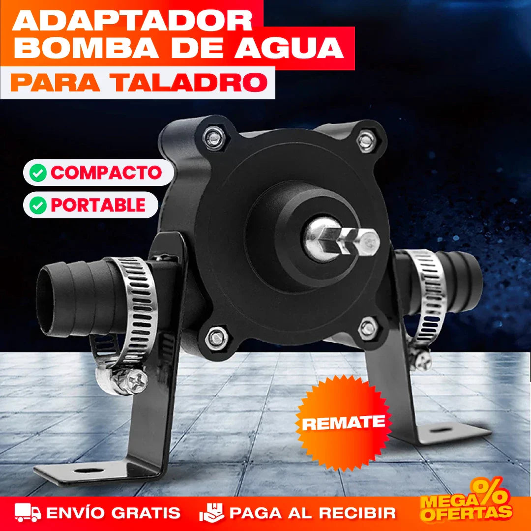 PowerPump™ – Convertidor de Taladro a Bomba de Agua