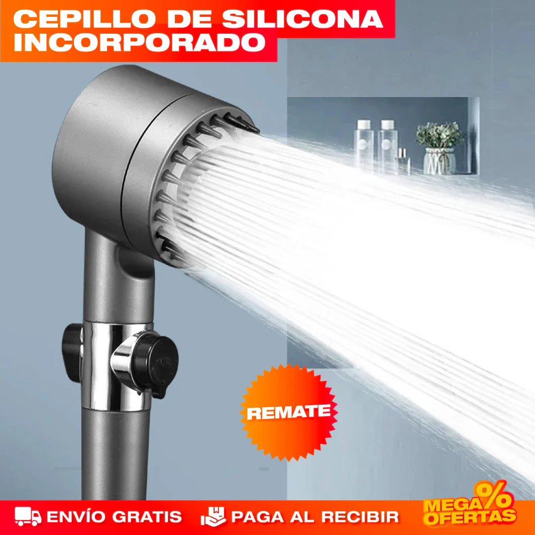 Cabezal de Ducha Potente y Ahorrador