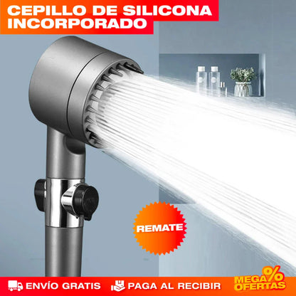 Cabezal de Ducha Potente y Ahorrador