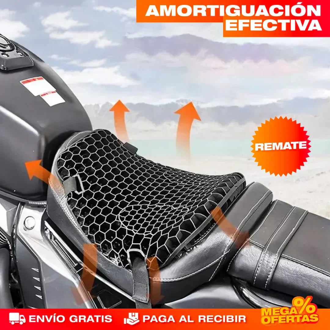 Cojín de Silicona para Moto