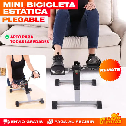 Mini Bicicleta Estática Plegable