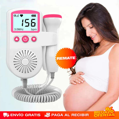 Monitor de Ritmo Cardíaco Fetal Doppler