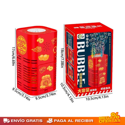 Máquina de Burbujas de Fuegos Artificiales – Promo 2x1