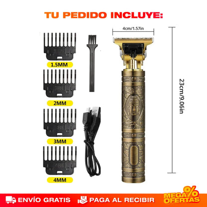 Máquina Barbera Buda Trimmer® Profesional Recargable