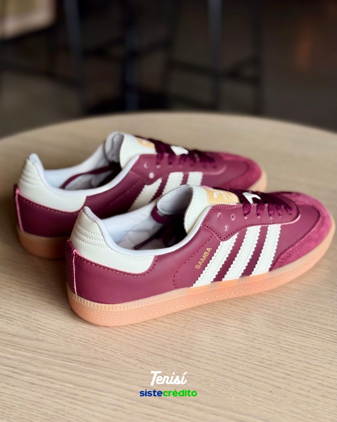 adidas Samba “Rossete” (Vinotinto)