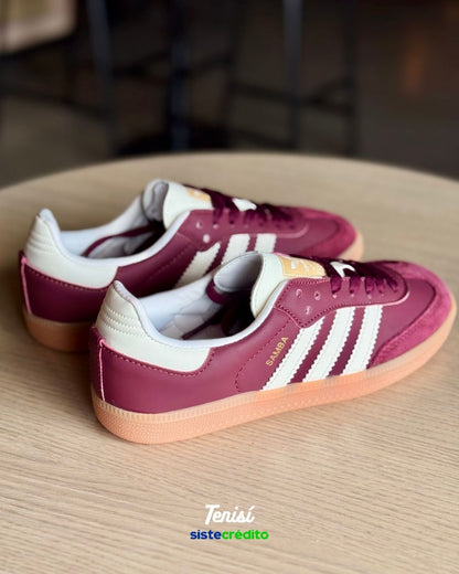 adidas Samba “Rossete” (Vinotinto)