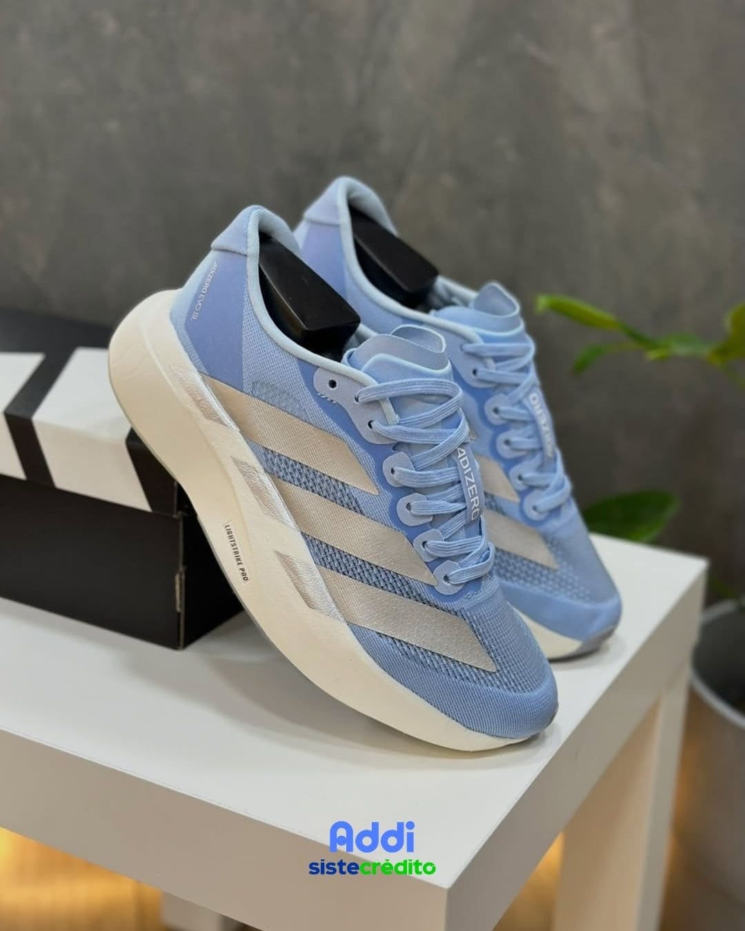 Adidas Adizero EVO SL Glow Blue