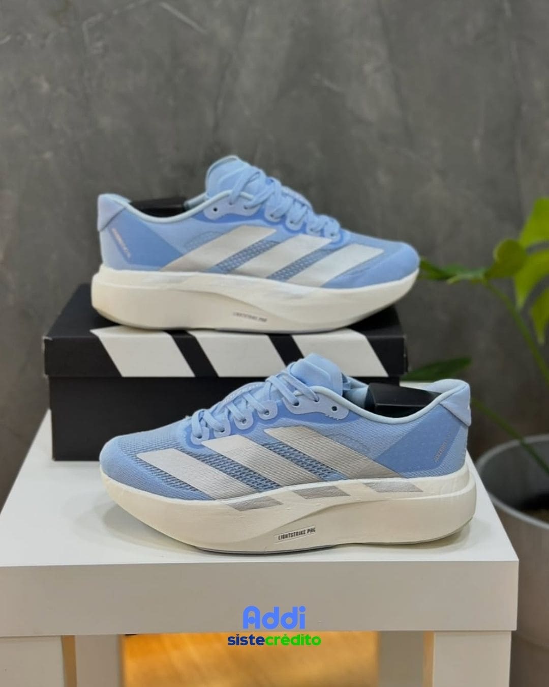 Adidas Adizero EVO SL Glow Blue