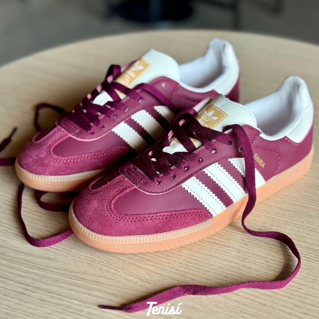 adidas Samba “Rossete” (Vinotinto)