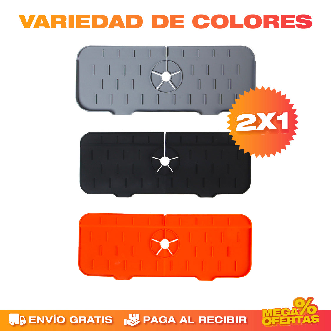 Alfombrilla de Silicona Absorbente – Promo 2x1