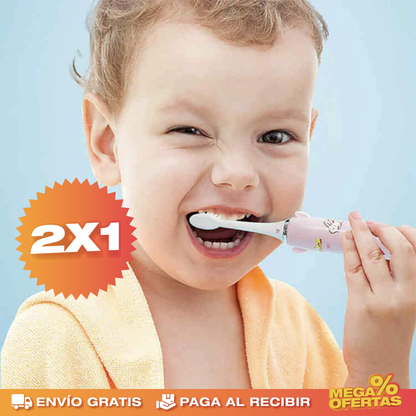 Cepillo de Dientes Eléctrico para Niños – Promo 2x1