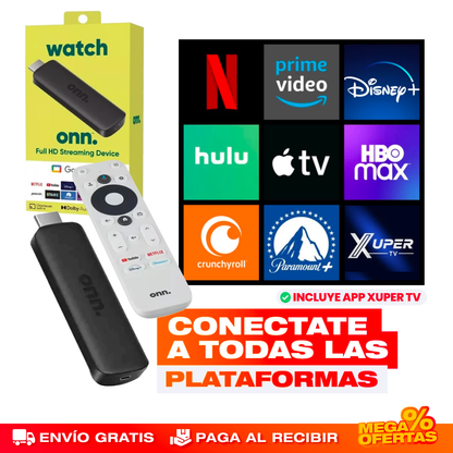 Convertidor Smart TV con Control Remoto – Google XUPER TV