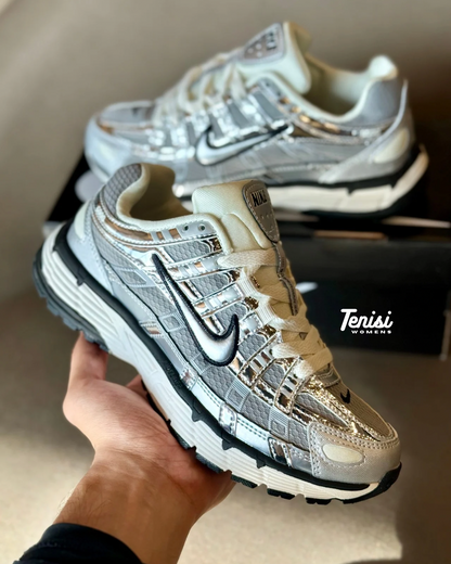 Nike P-6000 “Silver” – Zapatillas Retro Deportivas con Estilo y Envío Gratis