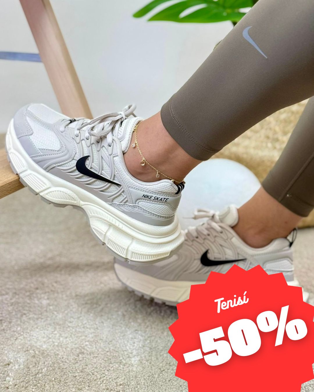 Nike Skate “Beige” – Zapatillas Skate Cómodas con Estilo Urbano y Envío Gratis