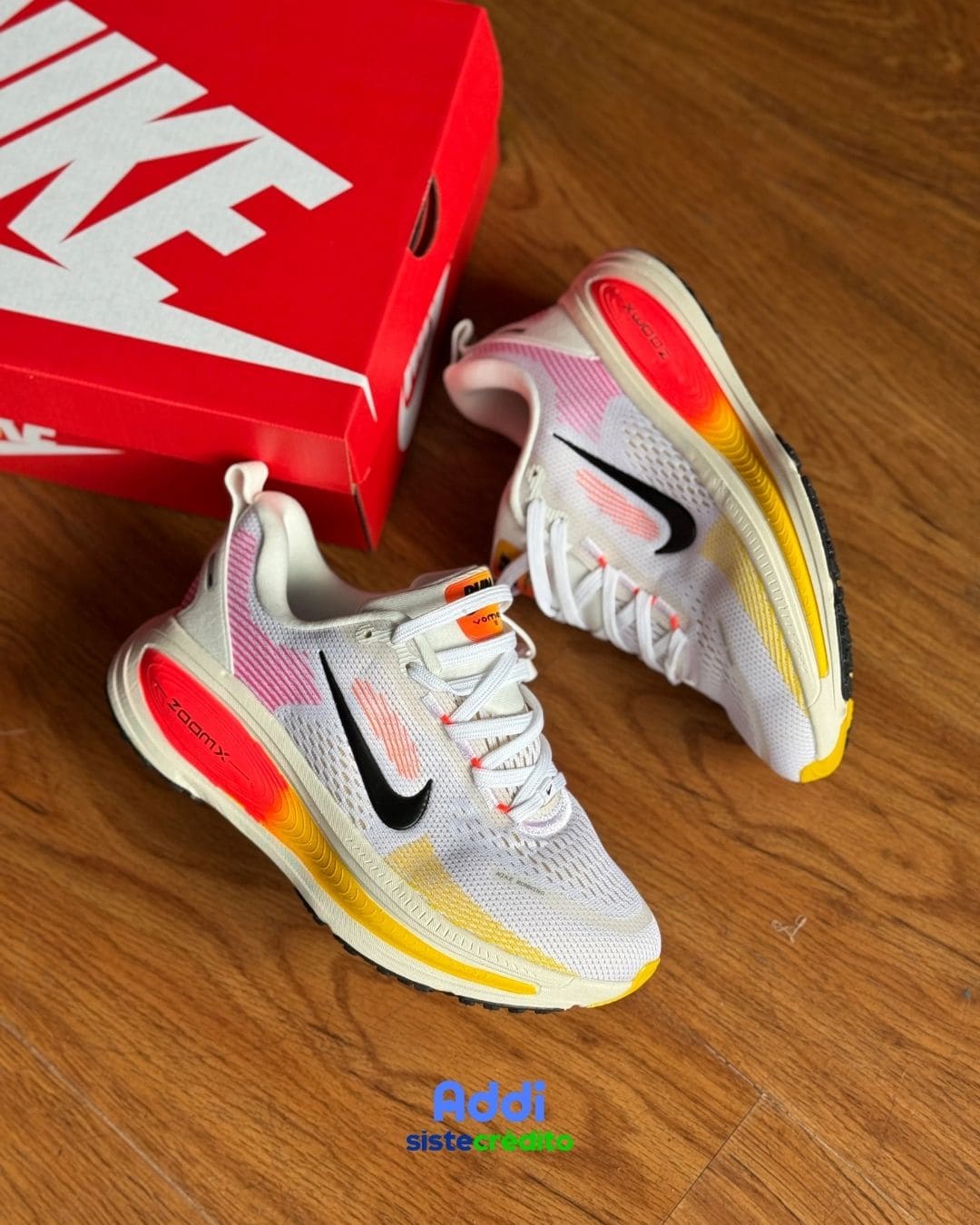 Nike Vomero 18 White/Orange