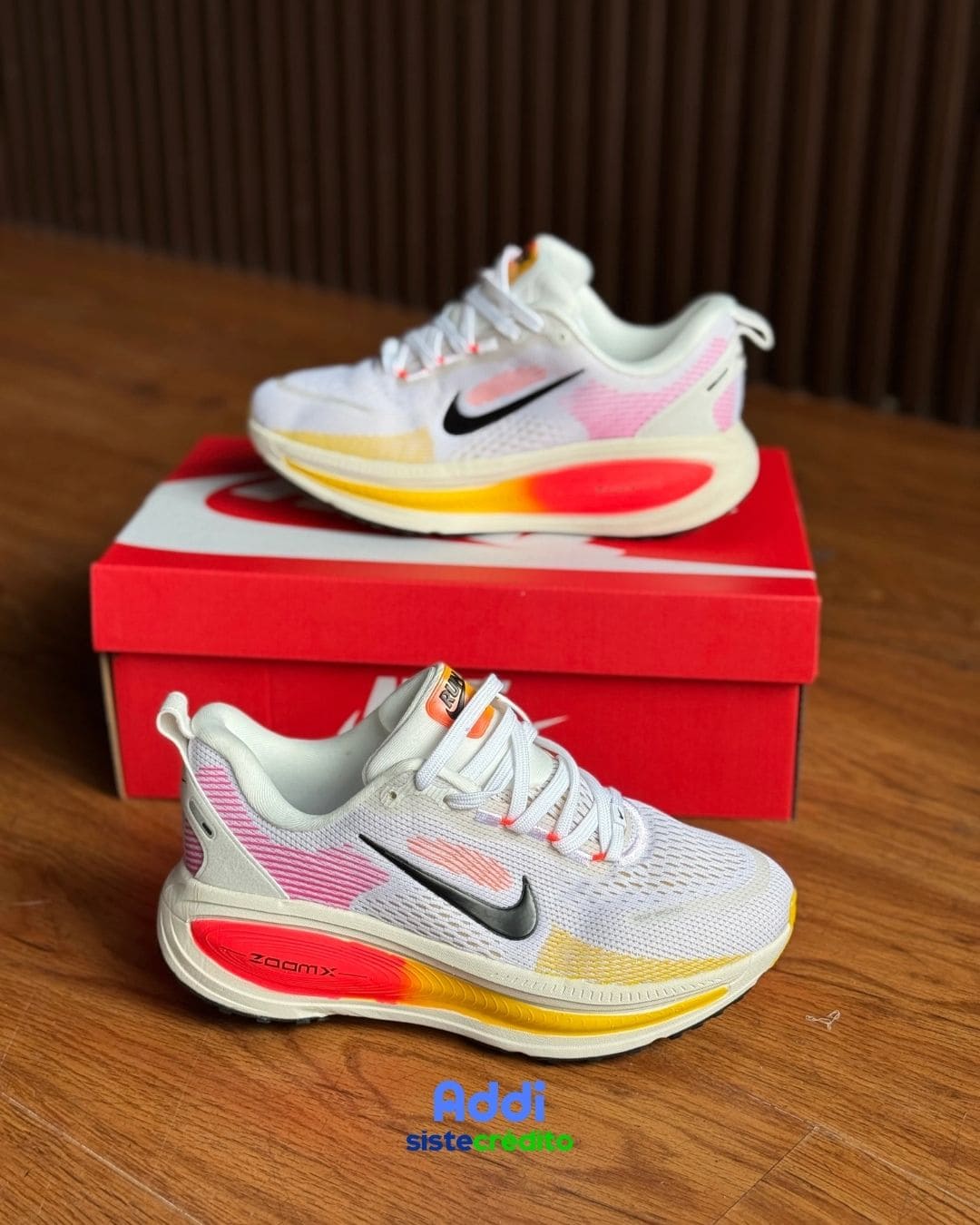Nike Vomero 18 White/Orange