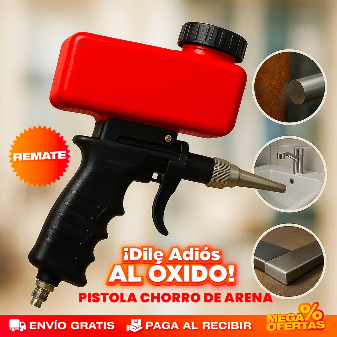 Pistola de Chorro de Arena Neumática